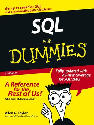 cover image of SQL For Dummies
